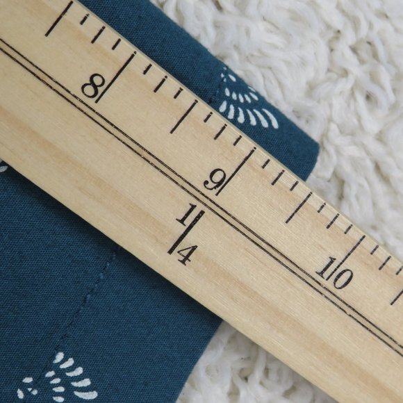 Goodfellow* Men's Short Sleeve Button Down Curved Hem BOHO Slim Shirt~ Size‎ XXL - Picture 11 of 12